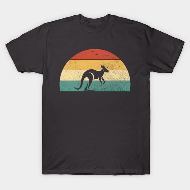 Sunset kangaroo australian bush T-Shirt by The D Family